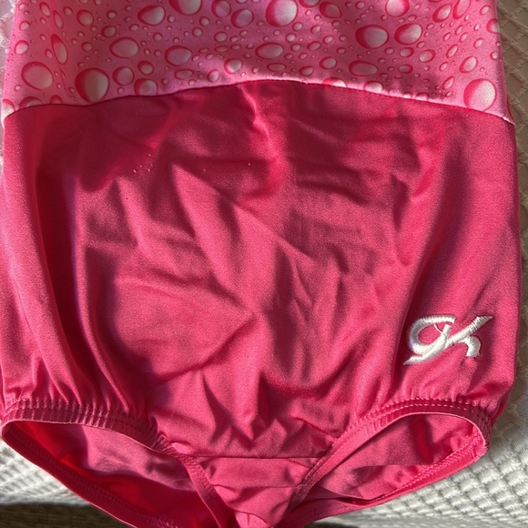 GK Elite CM gymnastics leotard, pink - Picture 2 of 4